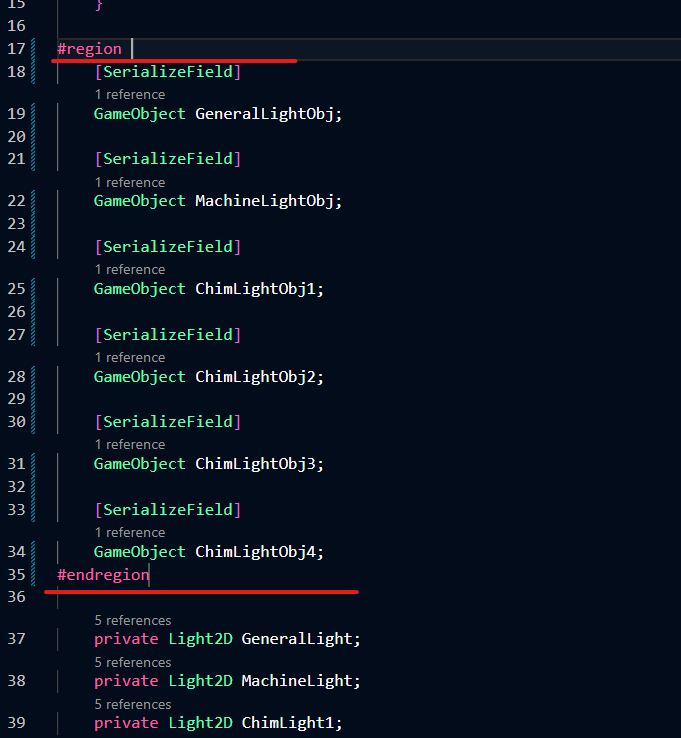 【C#】regionで囲む【VSCode】 - かぼちゃのコンピューターブログ